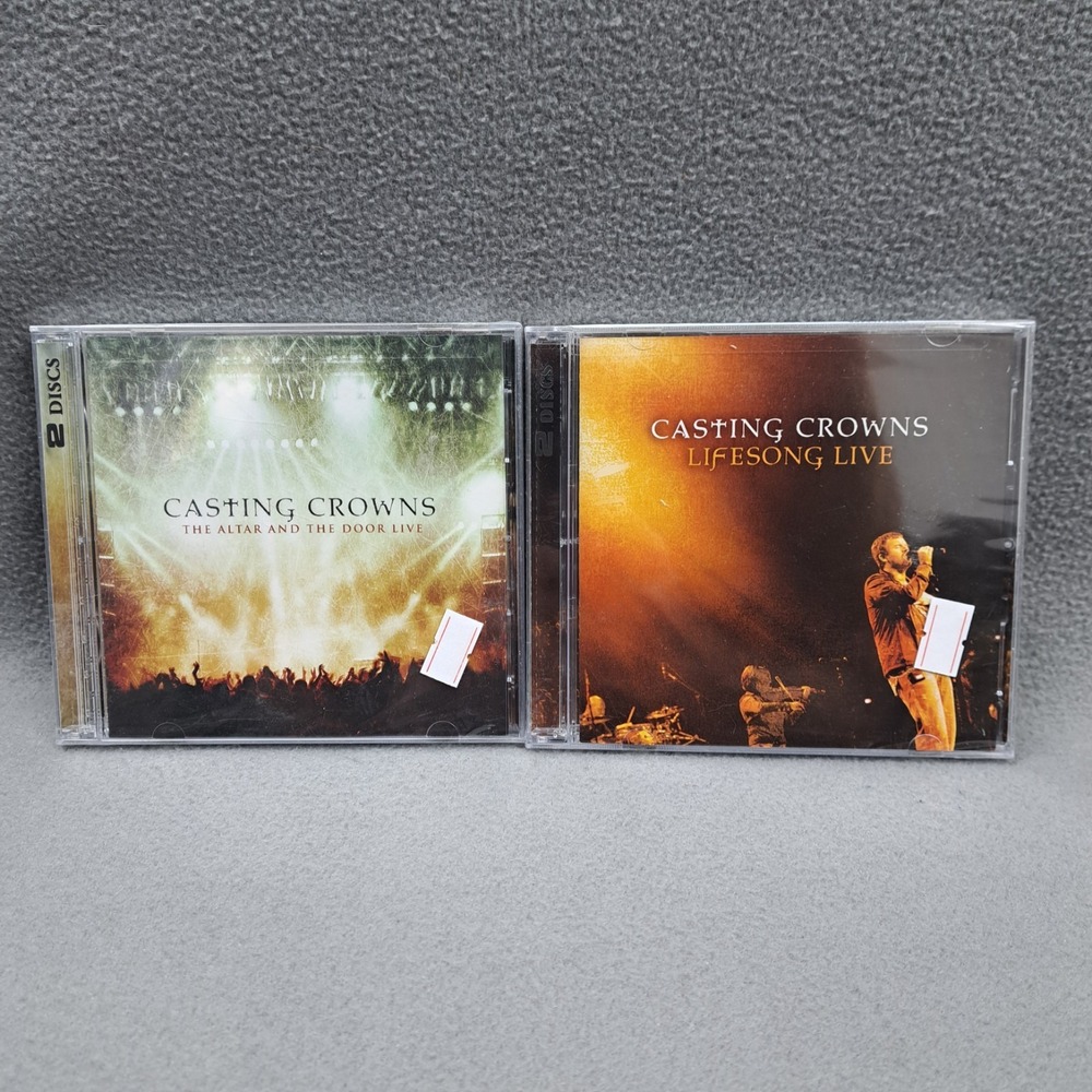 Casting‎ Crowns Live Concert CDs Lot 4 Disc Total Christian Music New Sealed